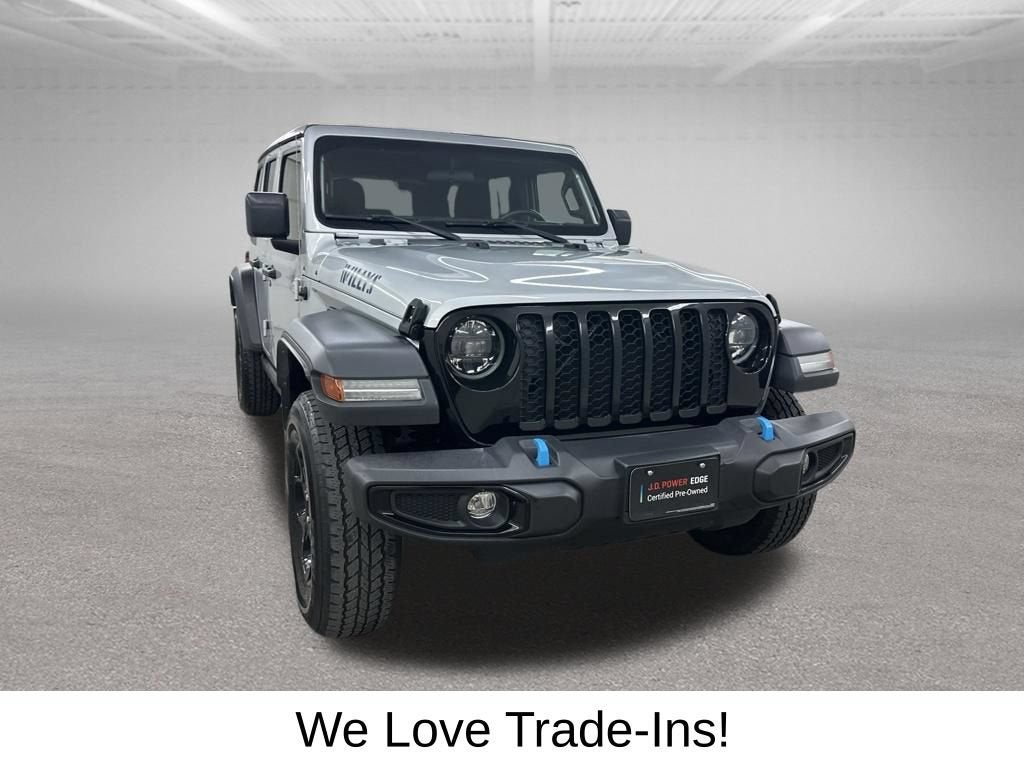 2023 Jeep Wrangler 4xe — rear three-quarter view