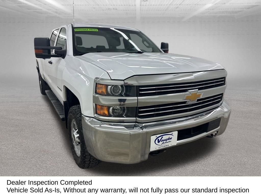 2016 Chevrolet Silverado 2500 HD — rear three-quarter view
