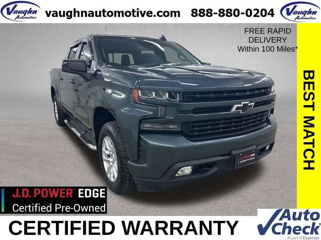 2020 Chevrolet Silverado 1500 RST in Shadow Gray Metallic — front three-quarter view