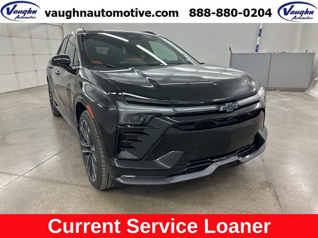 2026 Chevrolet Blazer EV SS in Black — front three-quarter view