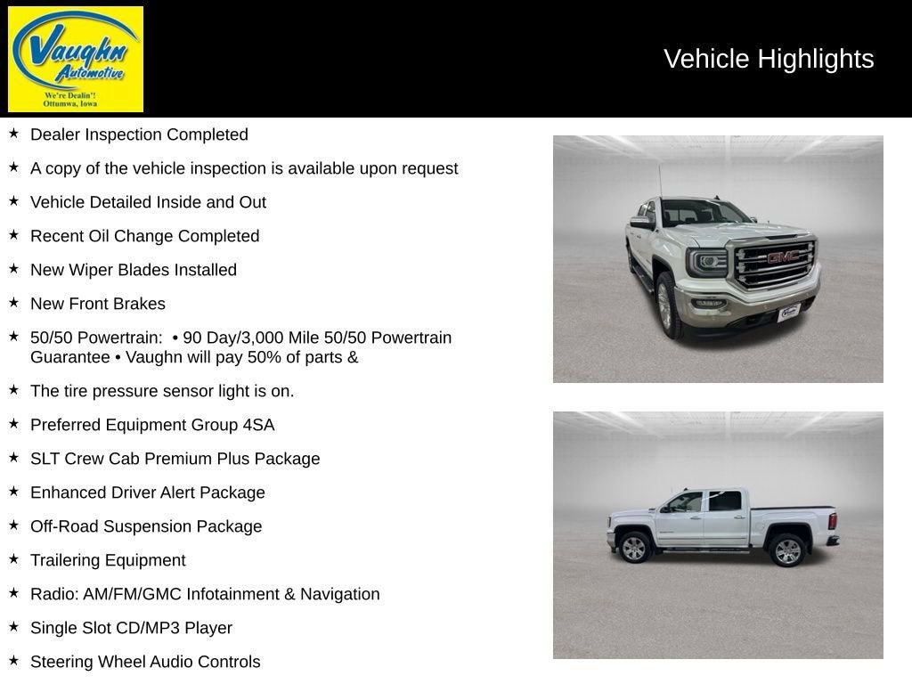 2018 GMC Sierra 1500 — side profile view